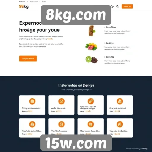 Destaques do design e usabilidade do site