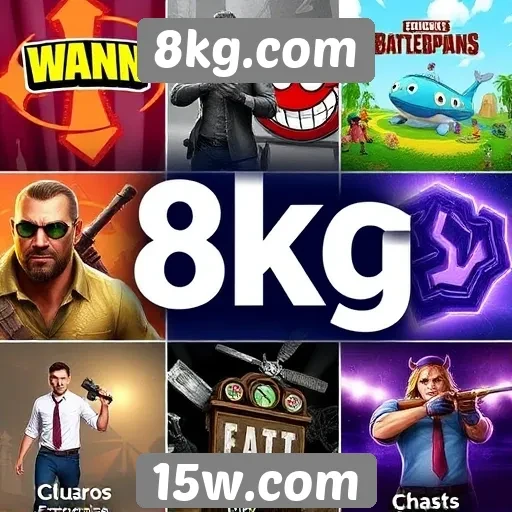 Análise da biblioteca de jogos disponíveis no 8kg.com